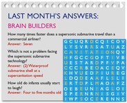 Last Month's Answers