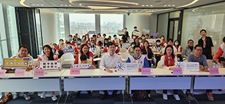少訊會員參觀深圳北站港澳青年創新創業中心後，了解到在國內創業的經歷和優勢