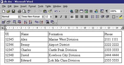 merging word documents with different headers